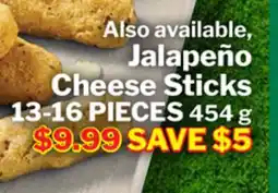 M & M Food Market Jalapeño Cheese Sticks offer