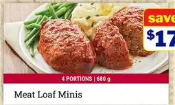 M & M Food Market Meat Loaf Minis offer
