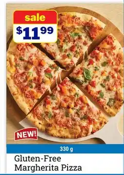 M & M Food Market Gluten-Free Margherita Pizza offer