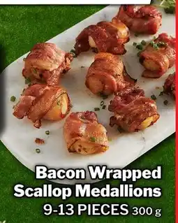 M & M Food Market Bacon Wrapped Scallop Medallions offer