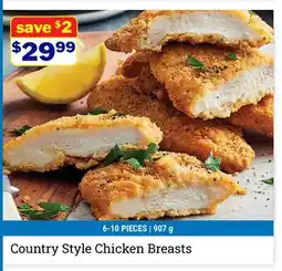 M & M Food Market Country Style Chicken Breasts offer