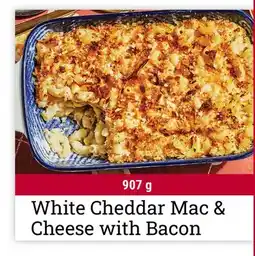 M & M Food Market White Cheddar Mac & Cheese with Bacon offer