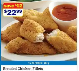 M & M Food Market Breaded Chicken Fillets offer