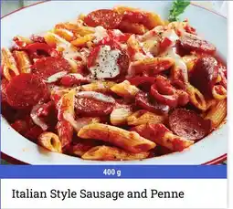 M & M Food Market Italian Style Sausage and Penne offer