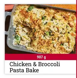M & M Food Market Chicken & Broccoli Pasta Bake offer