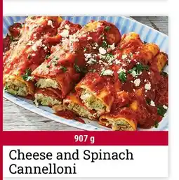 M & M Food Market Cheese and Spinach Cannelloni offer