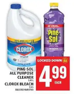 Food Basics Pine-Sol All Purpose Cleaner / Clorox Bleach offer