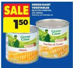 Real Canadian Superstore GREEN GIANT VEGETABLES offer