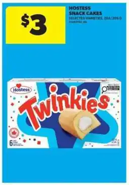 Real Canadian Superstore Hostess Snack Cakes offer
