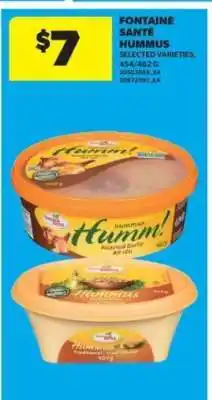 Real Canadian Superstore Fontaine Santé Hummus offer