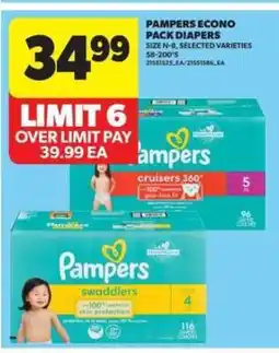 Real Canadian Superstore PAMPERS ECONO PACK DIAPERS offer