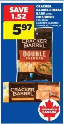 Real Canadian Superstore Cracker Barrel Cheese offer