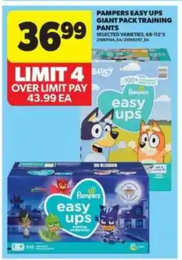 Real Canadian Superstore Pampers Easy Ups Giant Pack Training Pants offer