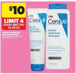 Real Canadian Superstore CeraVe Gentle Hydrating Shampoo or Conditioner offer