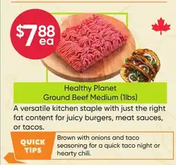 Healthy Planet Healthy Planet Ground Beef Medium offer