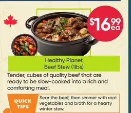 Healthy Planet Healthy Planet Beef Stew offer