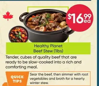 Healthy Planet Healthy Planet Beef Stew offer