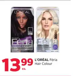Rexall L' ORÉAL Féria Hair Colour offer