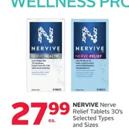 Rexall NERVIVE Nerve Relief Tablets offer