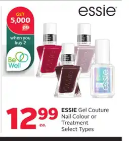 Rexall ESSIE Gel Couture Nail Colour or Treatment offer