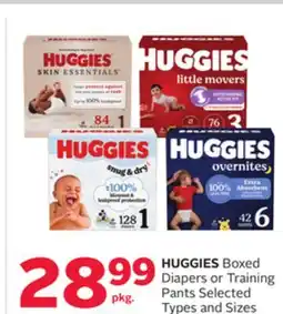 Rexall HUGGIES Boxed Diapers or Training Pants offer