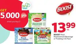 Rexall BOOST Meal Replacement Beverage or Pudding offer