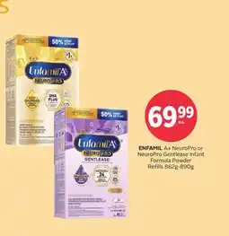Rexall ENFAMIL A+ NeuroPro or NeuroPro Gentlease Infant Formula Powder Refills offer