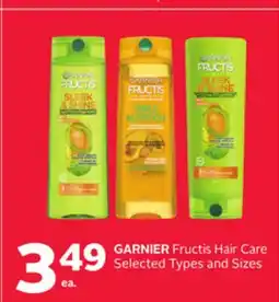 Rexall GARNIER Fructis Hair Care offer