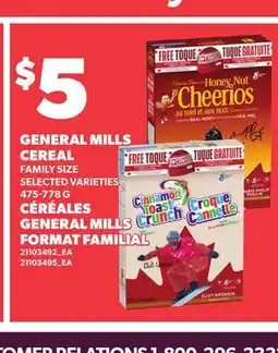 Independent City Market GENERAL MILLS CEREAL offer