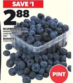 Independent City Market BLUEBERRIES, PINT offer