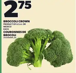 Independent City Market BROCCOLI CROWN offer