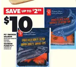 Independent City Market PC SMOKED SALMON, 125/150 G offer