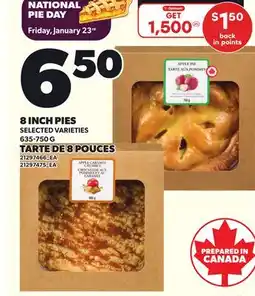 Independent City Market 8 INCH PIES offer