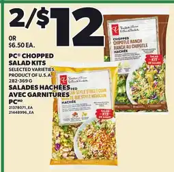 Independent City Market PC CHOPPED SALAD KITS offer