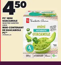 Independent City Market PC MINI GUACAMOLE offer