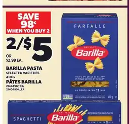 Independent City Market BARILLA PASTA offer