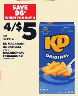 Independent City Market KD MACARONI AND CHEESE offer