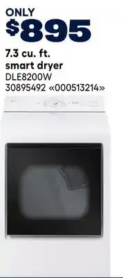 RONA LG 7.3 cu. ft. smart dryer offer