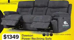 Leon's Dawson Power Reclining Sofa - Graphite offer