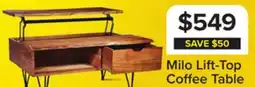 Leon's Milo 40 Lift Top Coffee Table - Natural offer
