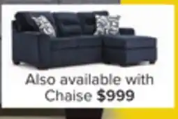 Leon's Mackay Reversible Chaise Sofa - Grey offer