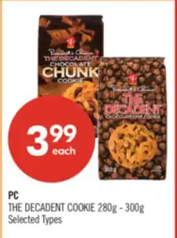 Shoppers Drug Mart PC THE DECADENT COOKIE offer