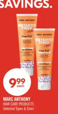 Shoppers Drug Mart MARC ANTHONY HAIR CARE PRODUCTS offer