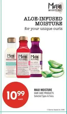 Shoppers Drug Mart MAUI MOISTURE HAIR CARE PRODUCTS offer