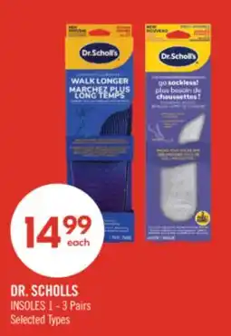 Shoppers Drug Mart DR. SCHOLLS INSOLES 1 - 3 Pairs offer