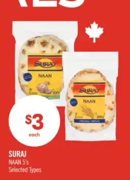 Shoppers Drug Mart SURAJ NAAN 5's offer