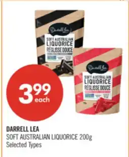 Shoppers Drug Mart DARRELL LEA SOFT AUSTRALIAN LIQUORICE offer