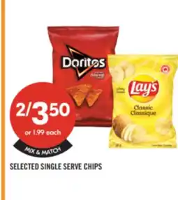 Shoppers Drug Mart SELECTED SINGLE SERVE CHIPS offer