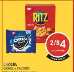 Shoppers Drug Mart CHRISTIE COOKIES OR CRACKERS offer