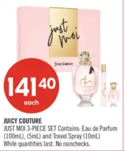 Shoppers Drug Mart JUICY COUTURE JUST MOI 3-PIECE SET offer